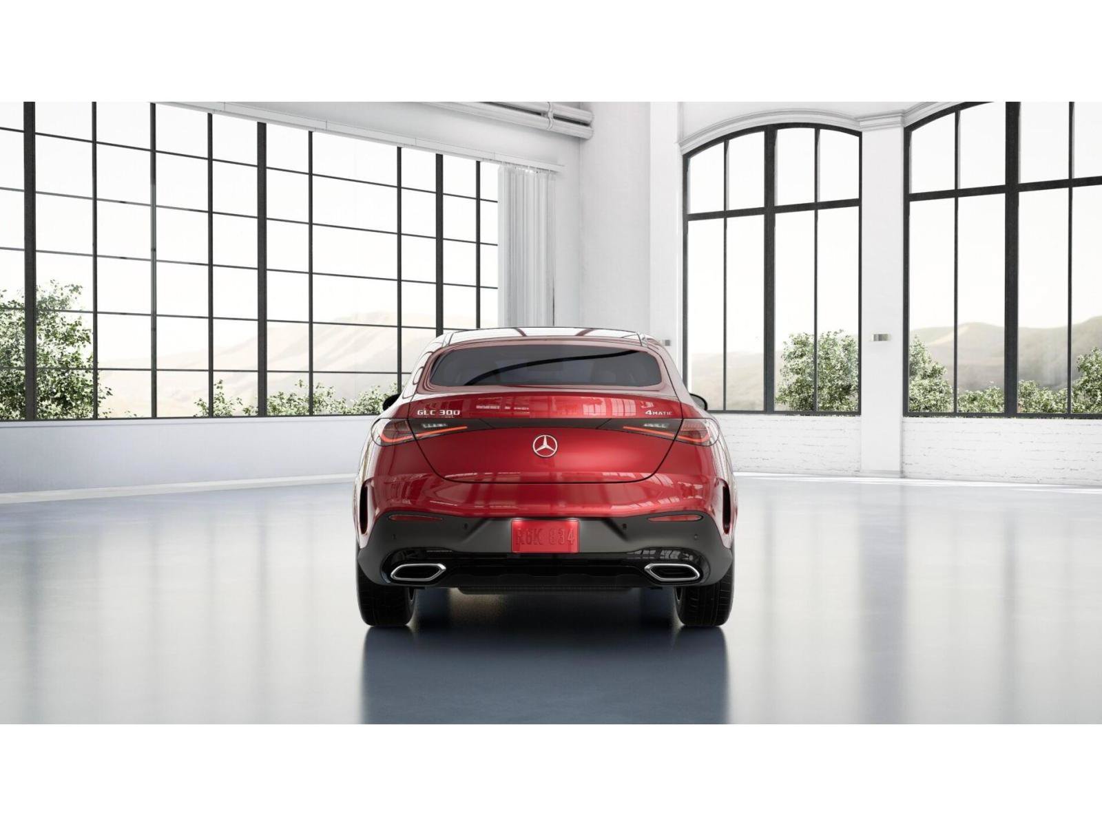 New 2027 MANUFAKTUR Patagonia Red Metallic Mercedes-Benz GLC 300 4MATIC® Coupe image 25