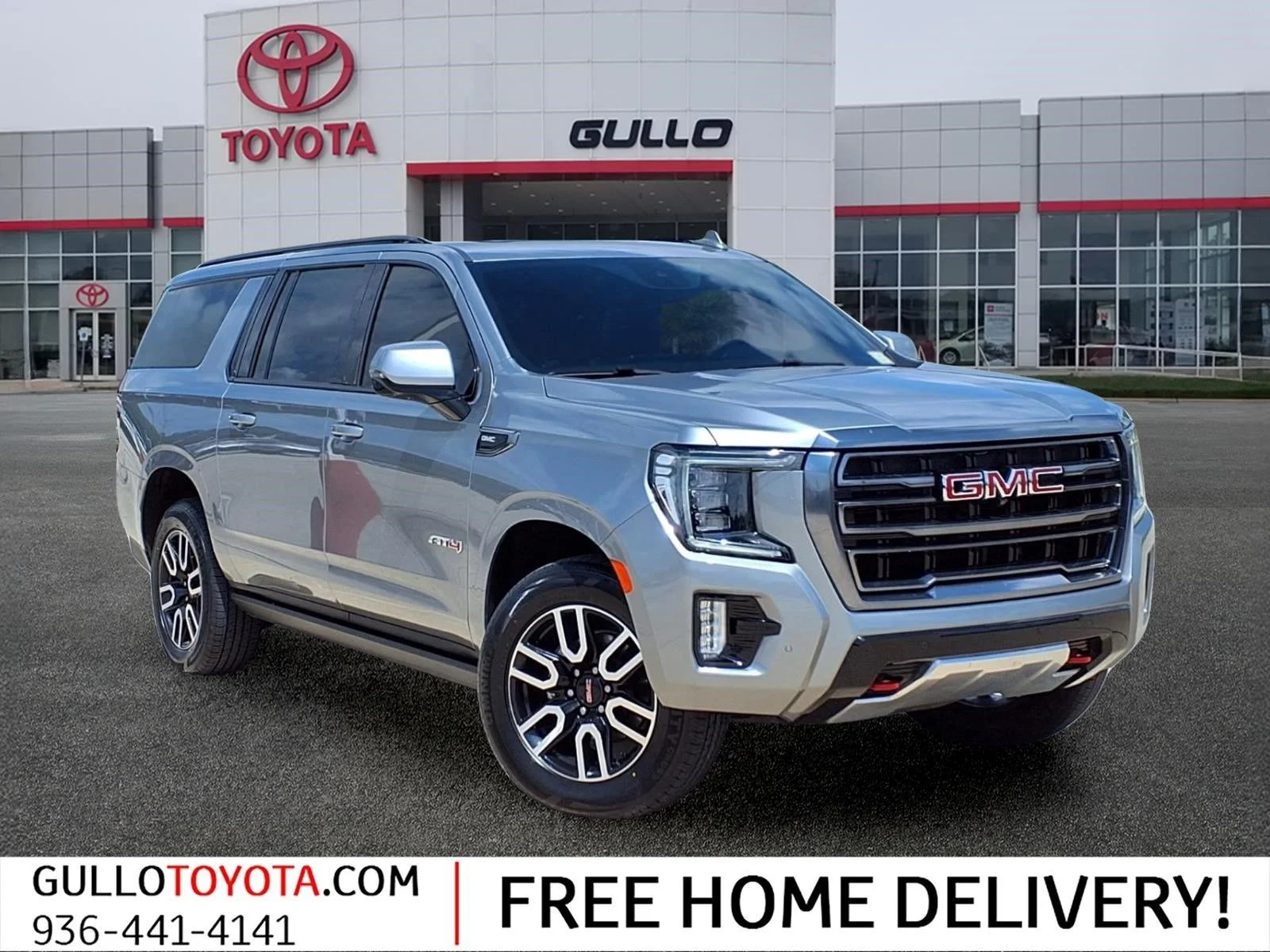 Used 2024 Silver GMC AT4 image 1