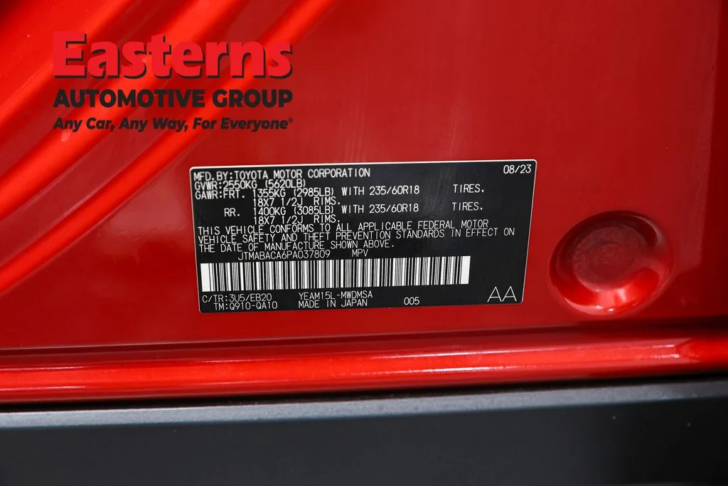 Used 2023 Red Toyota XLE image 34