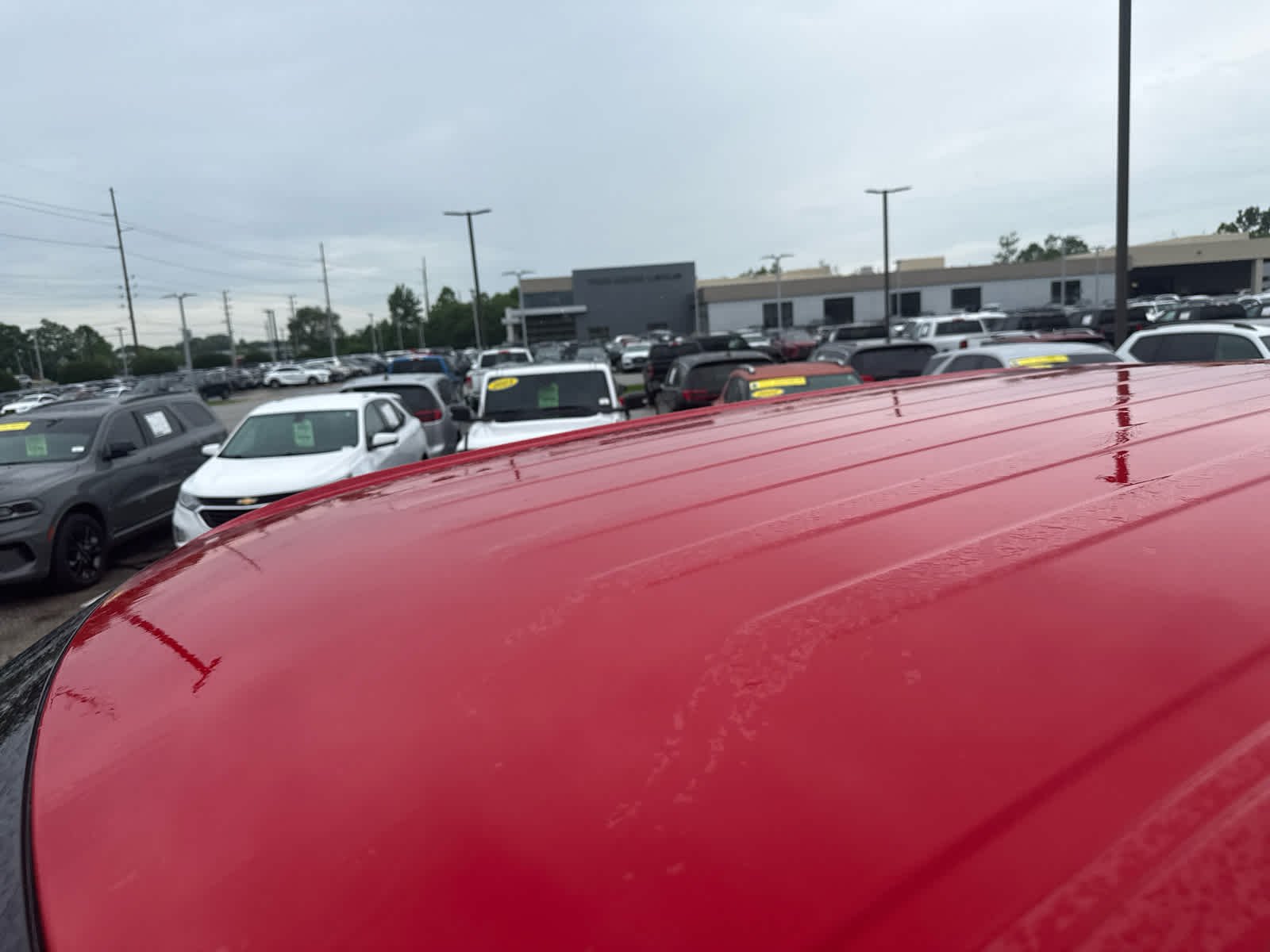Used 2023 Flame Red Clearcoat Ram Big Horn image 9