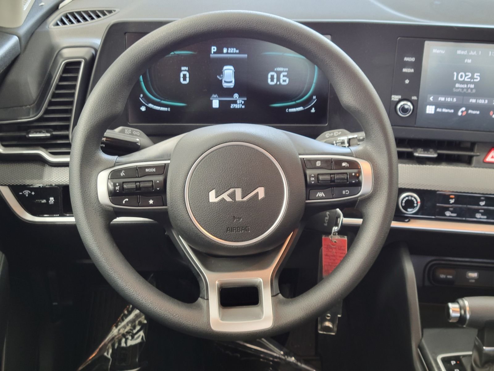 Certified Used 2023 White Kia LX image 29