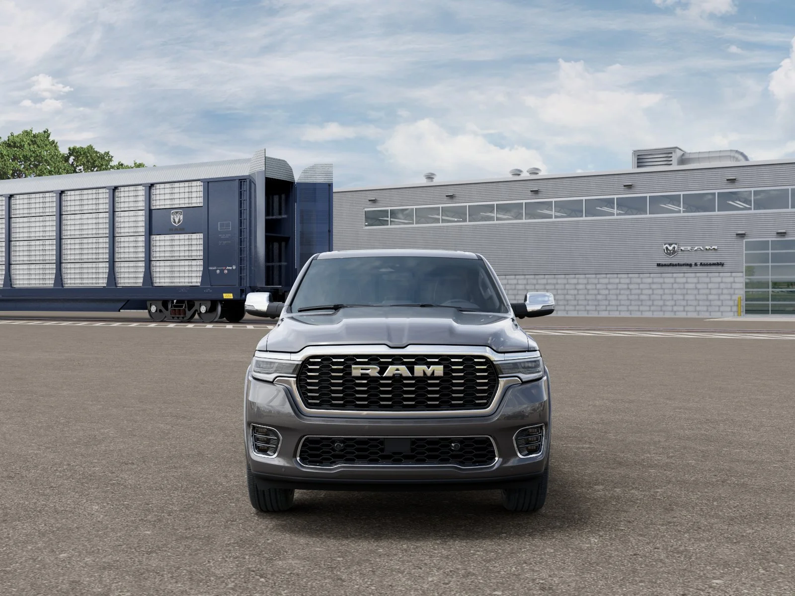 New 2026 Granite Crystal Metallic Clear-Coat Exterior Paint RAM Tungsten image 33