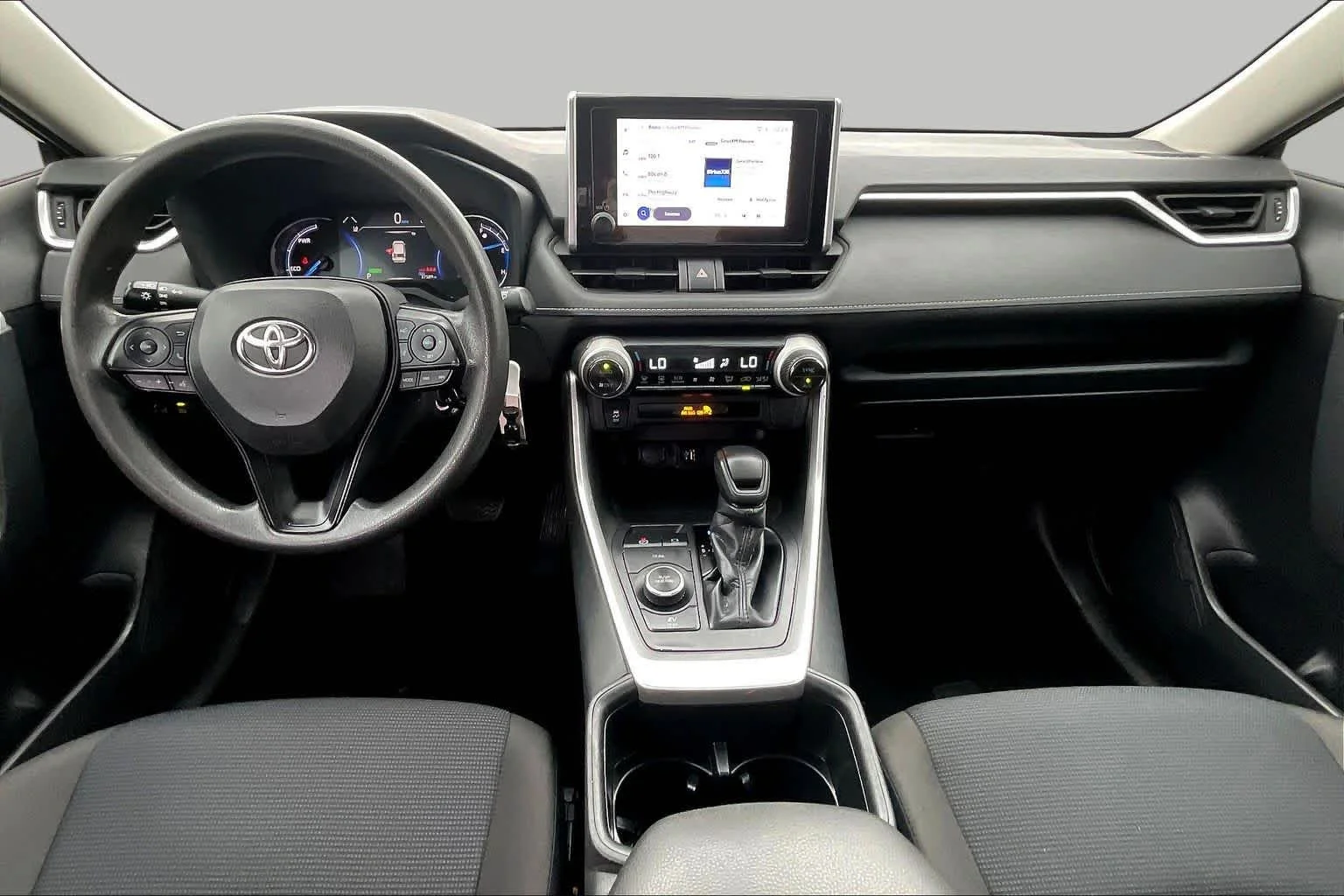 Certified Used 2025 Midnight Black Metallic Toyota Hybrid LE image 15