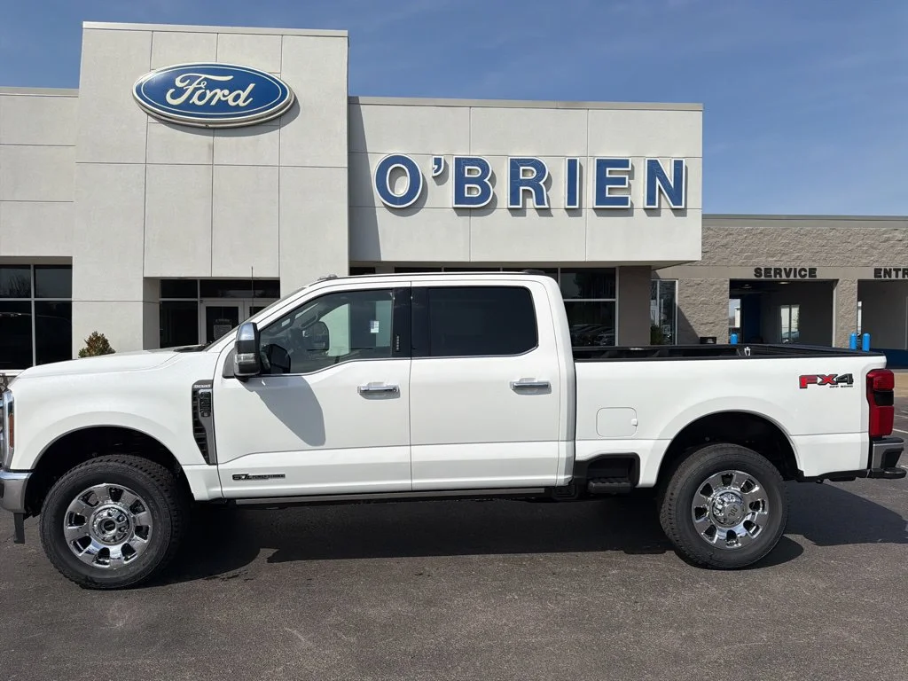New 2026 Star White Metallic Tri-Coat Ford F-350® King Ranch® image 2