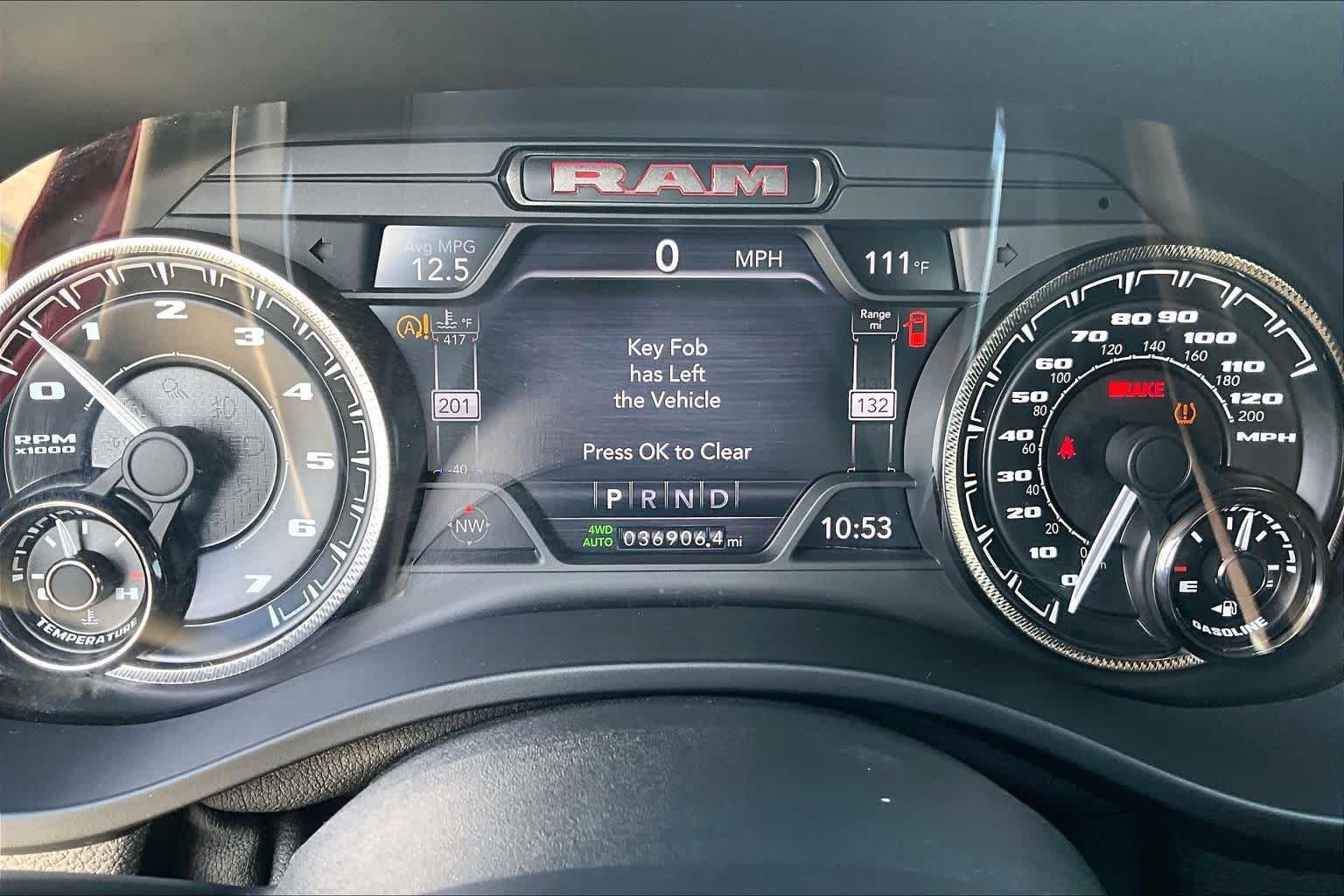 Used 2022 Flame Red Clearcoat Ram Laramie image 22