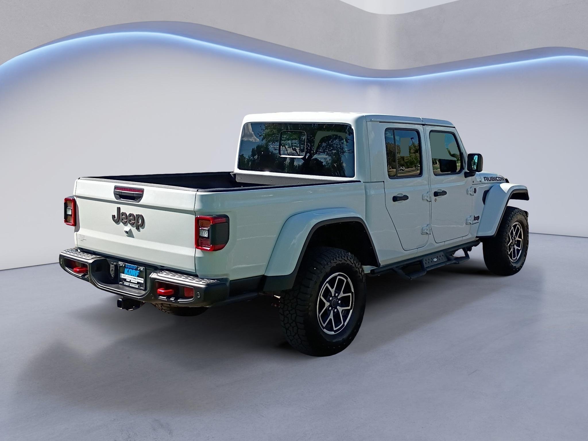 Used 2024 Bright White Clearcoat Jeep Rubicon X image 6