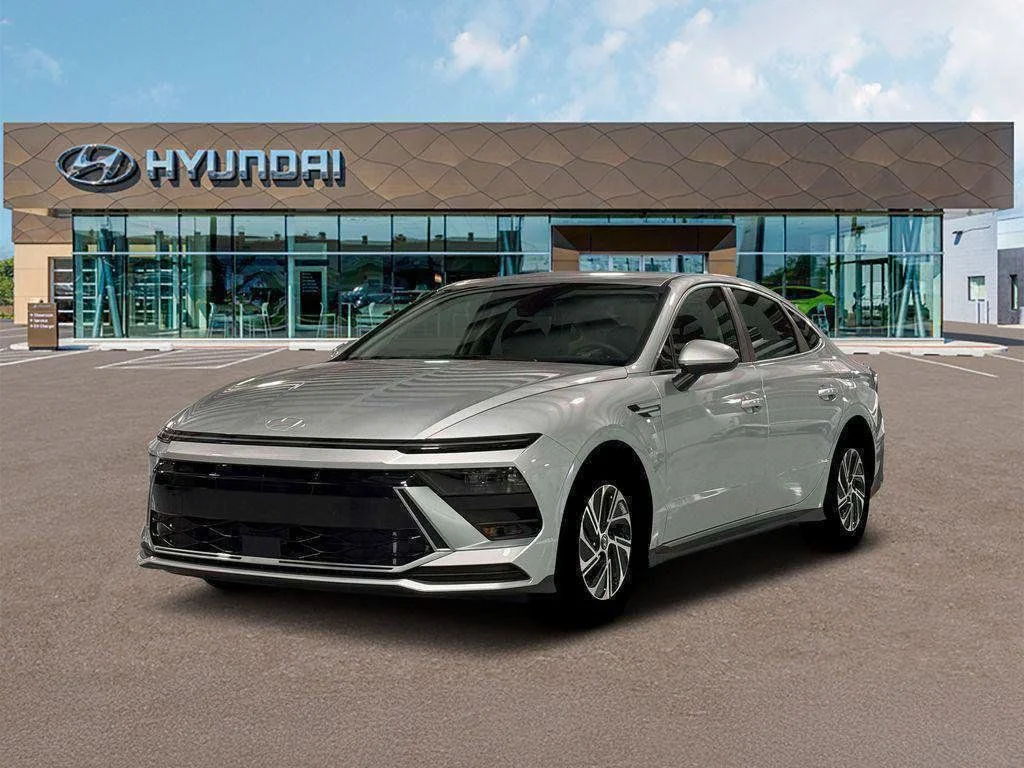 New 2026 Silver Hyundai Blue image 1