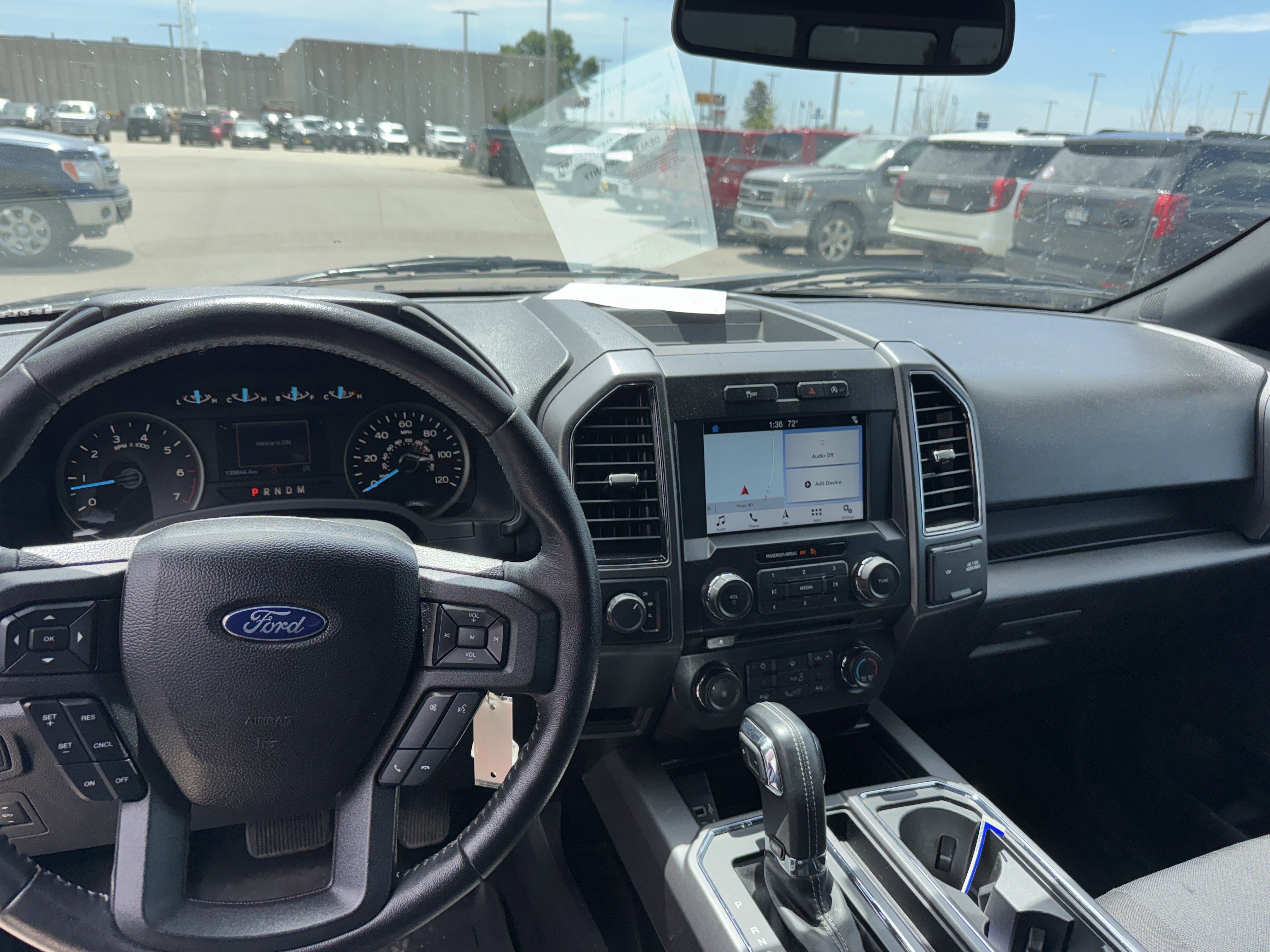 Used 2018 Shadow Black Ford XLT image 7