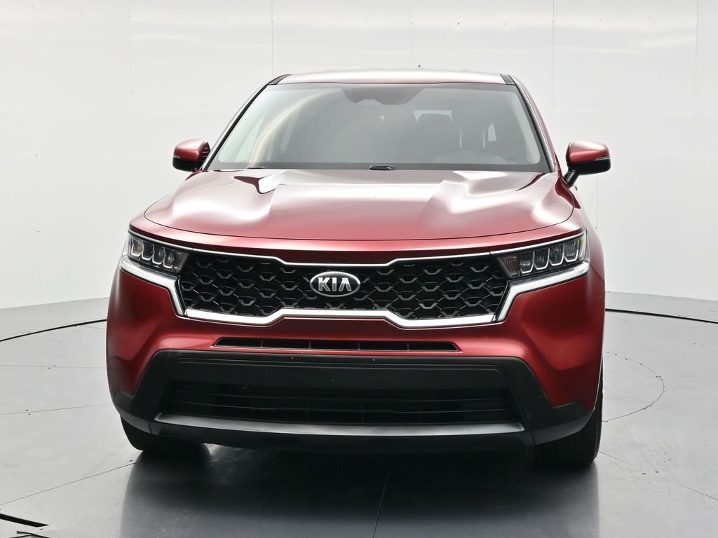 Used 2021 Kia Sorento LX with VIN 5XYRG4LC4MG025659 for sale in Minerva, OH