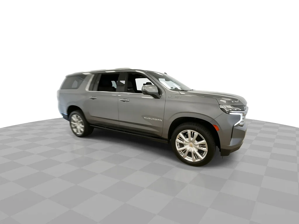 Used 2021 Satin Steel Metallic Chevrolet High Country image 3