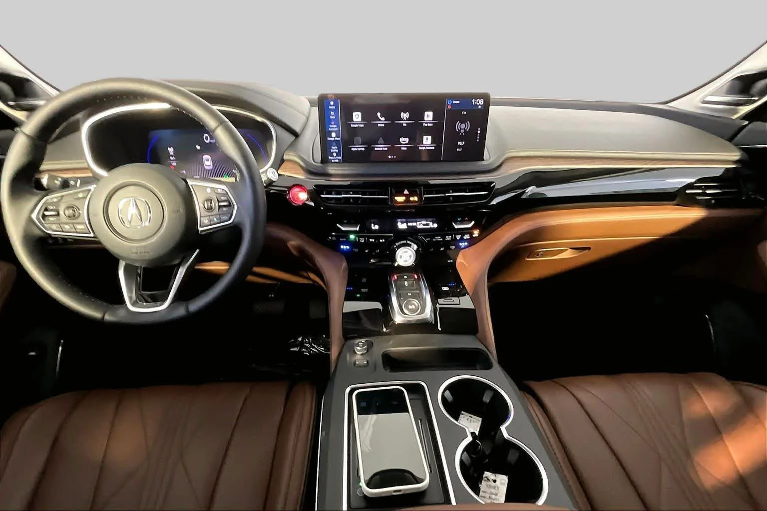 New 2026 Platinum White Pearl Acura With Advance Package image 8