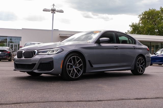 Certified Used 2023 Skyscraper Grey Metallic BMW 530i image 1