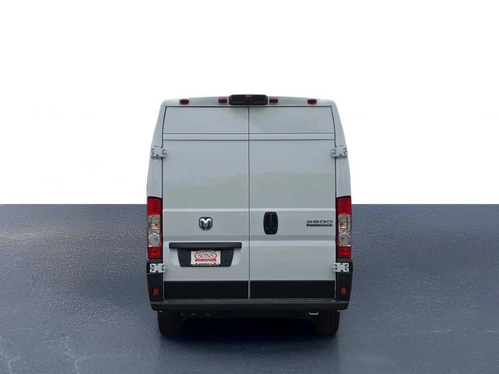 New 2026 Bright White Clear-Coat Exterior Paint RAM High Roof image 8
