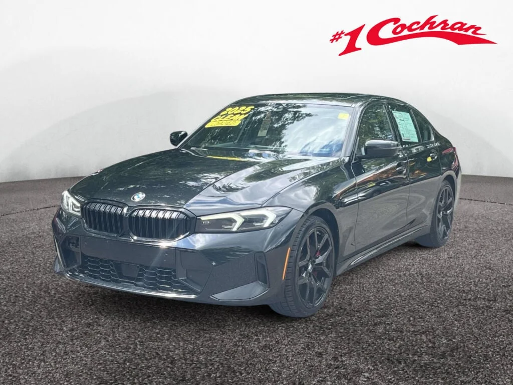 Certified Used 2025 Black Sapphire Metallic BMW 330i xDrive image 11