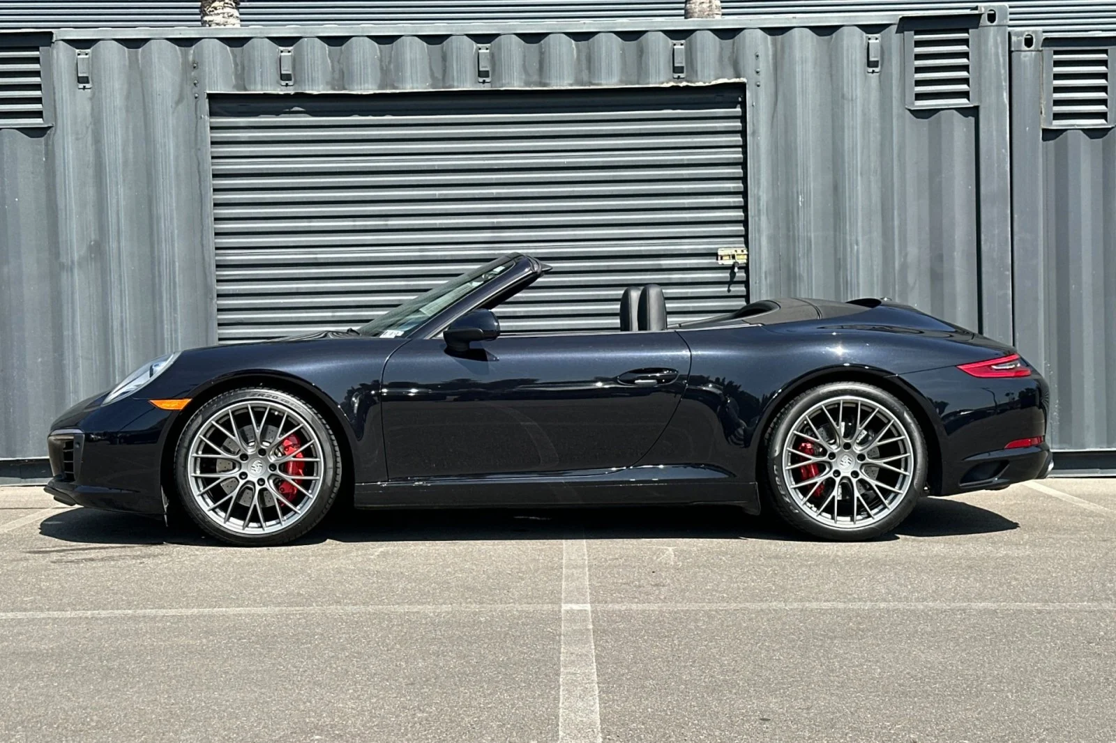 Certified Used 2017 Jet Black Metallic Porsche Carrera S Cabriolet image 2
