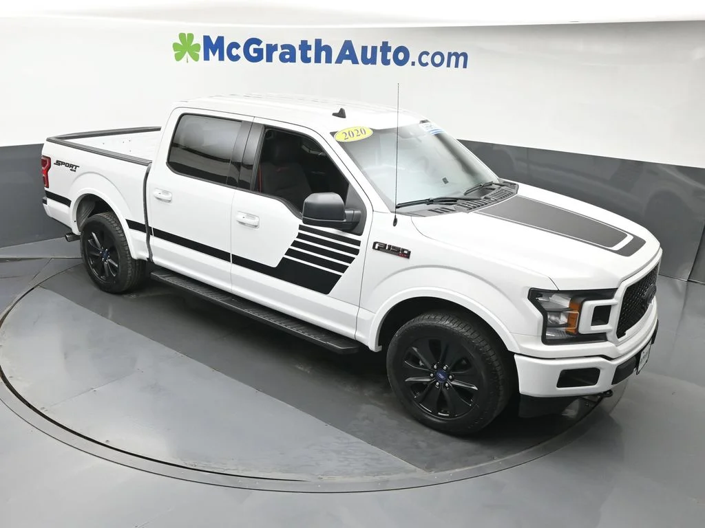 Used 2020 White Ford XLT image 3