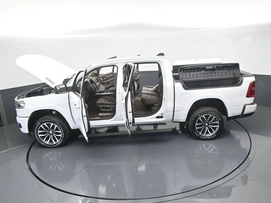 Used 2025 Bright White Clearcoat Ram Limited image 68