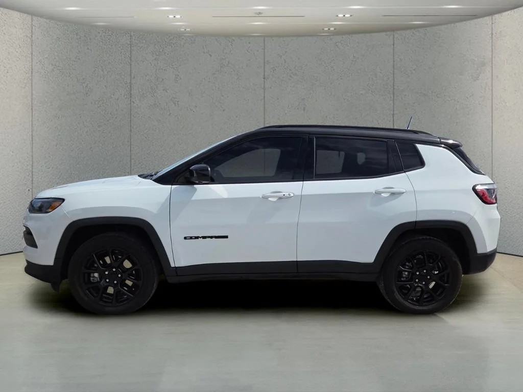 Certified Used 2023 Bright White Clearcoat Jeep Altitude image 9