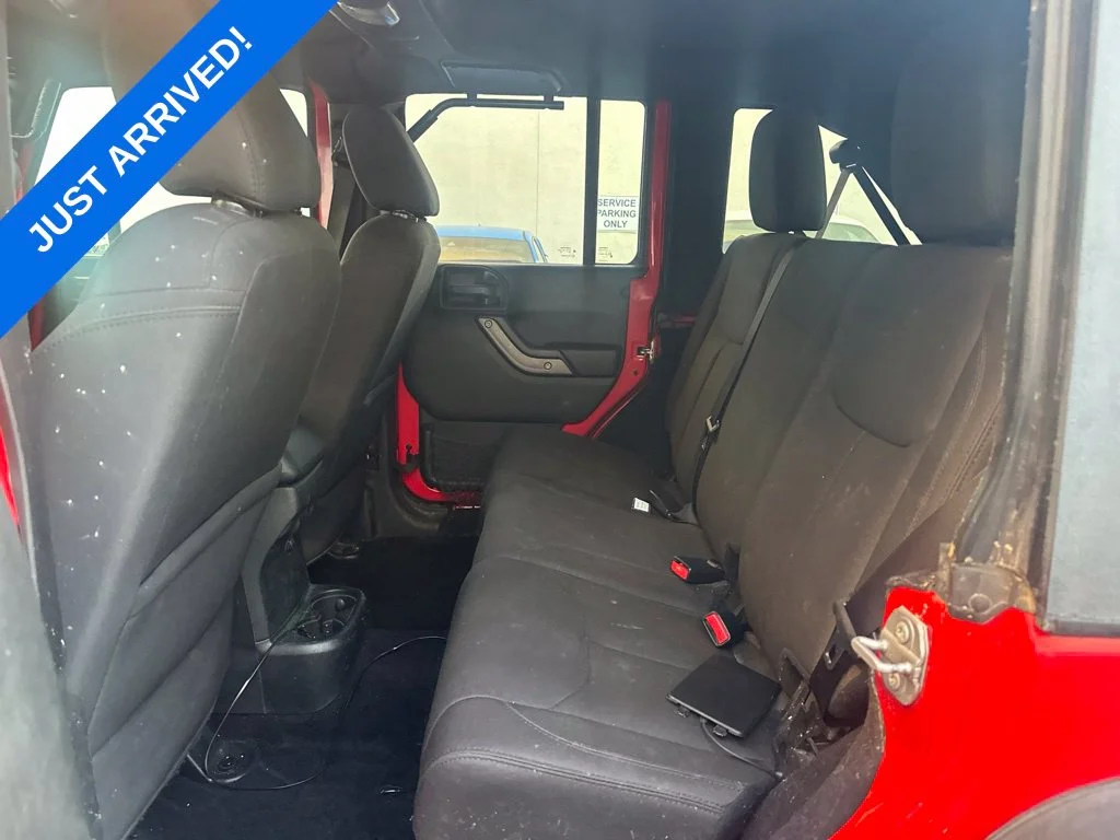 Used 2017 Red Clearcoat Jeep Unlimited Sport image 5
