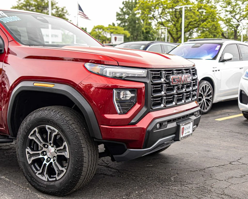 Used 2024 Red GMC AT4 image 3