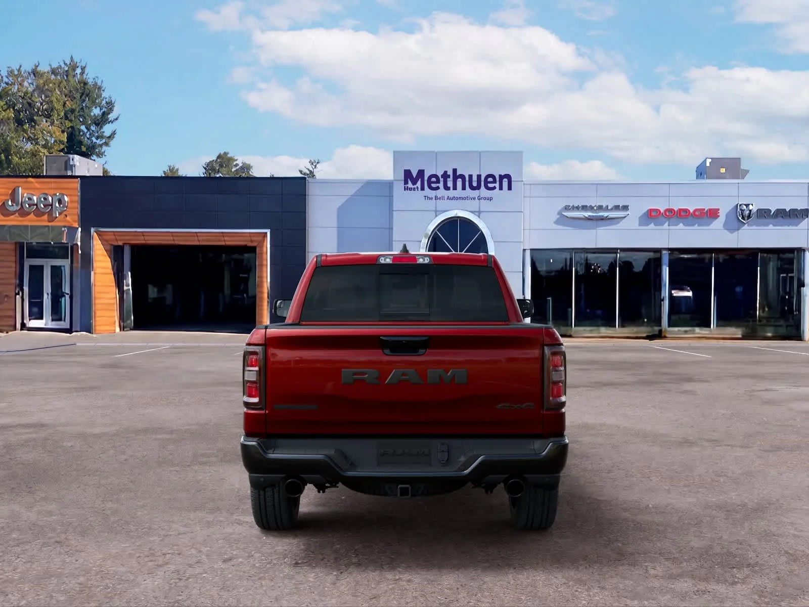 New 2026 Molten Red Pearlcoat Ram Big Horn image 7