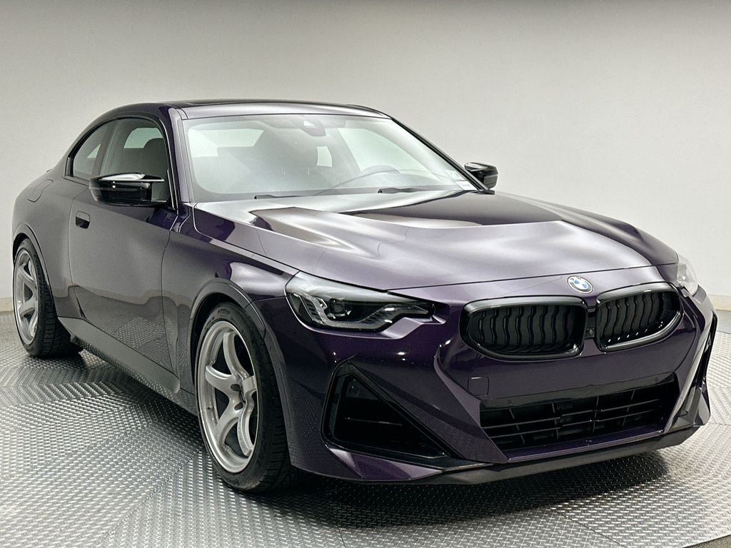 Used 2022 Thundernight Metallic BMW M240i xDrive image 15