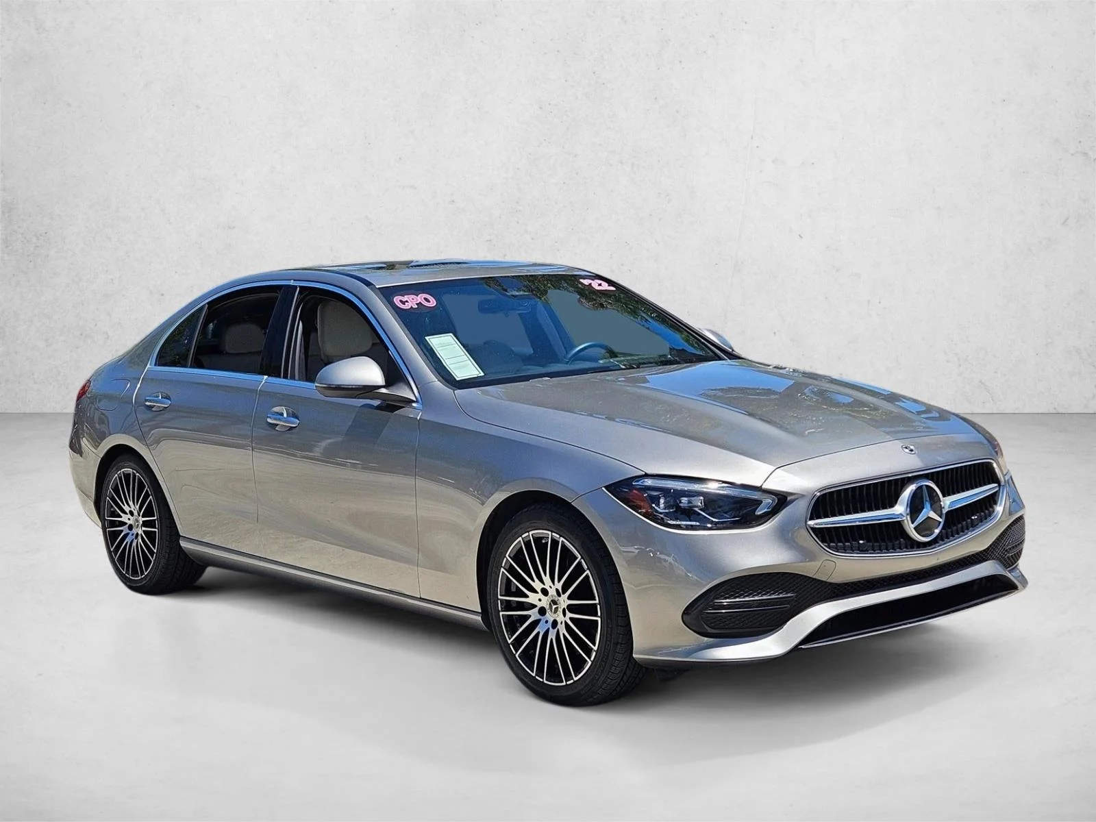 Used 2022 Mojave Silver Metallic Mercedes-Benz C 300 image 3