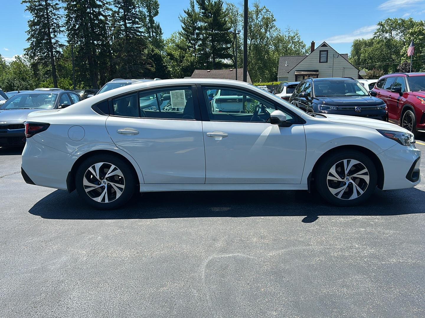 Used 2024 Crystal White Pearl Subaru Premium image 8