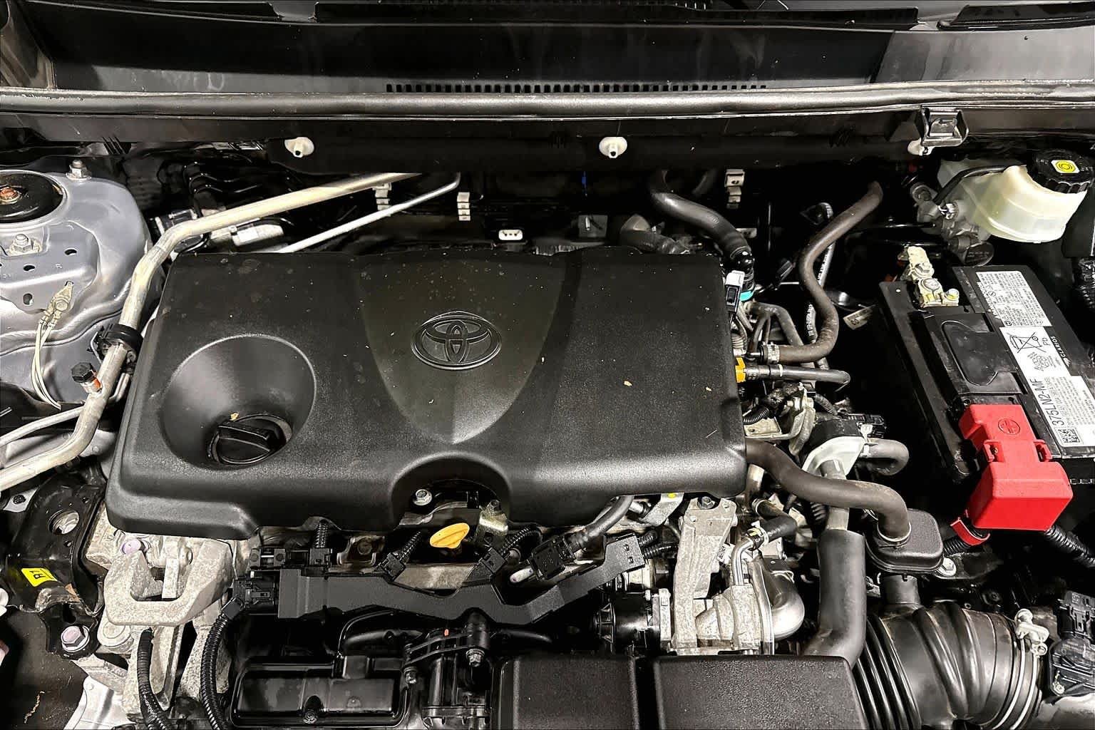 Used 2021 Silver Sky Metallic Toyota LE image 32