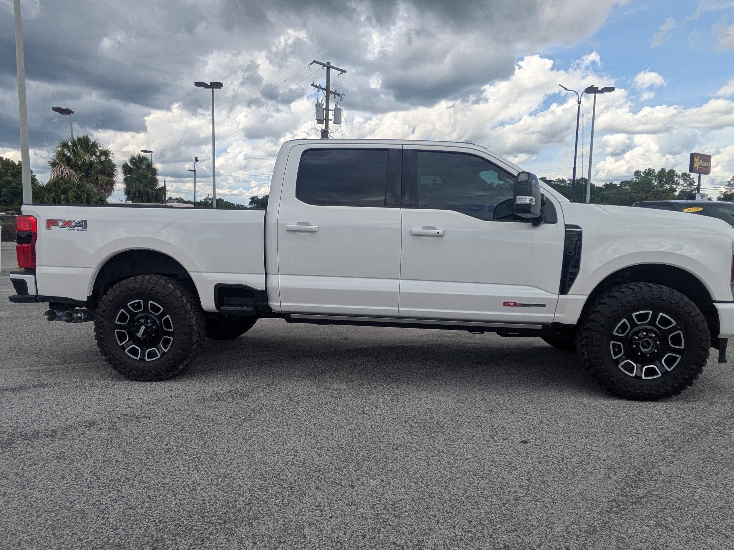 Used 2025 Star White Metallic Tri-Coat Ford Platinum image 3