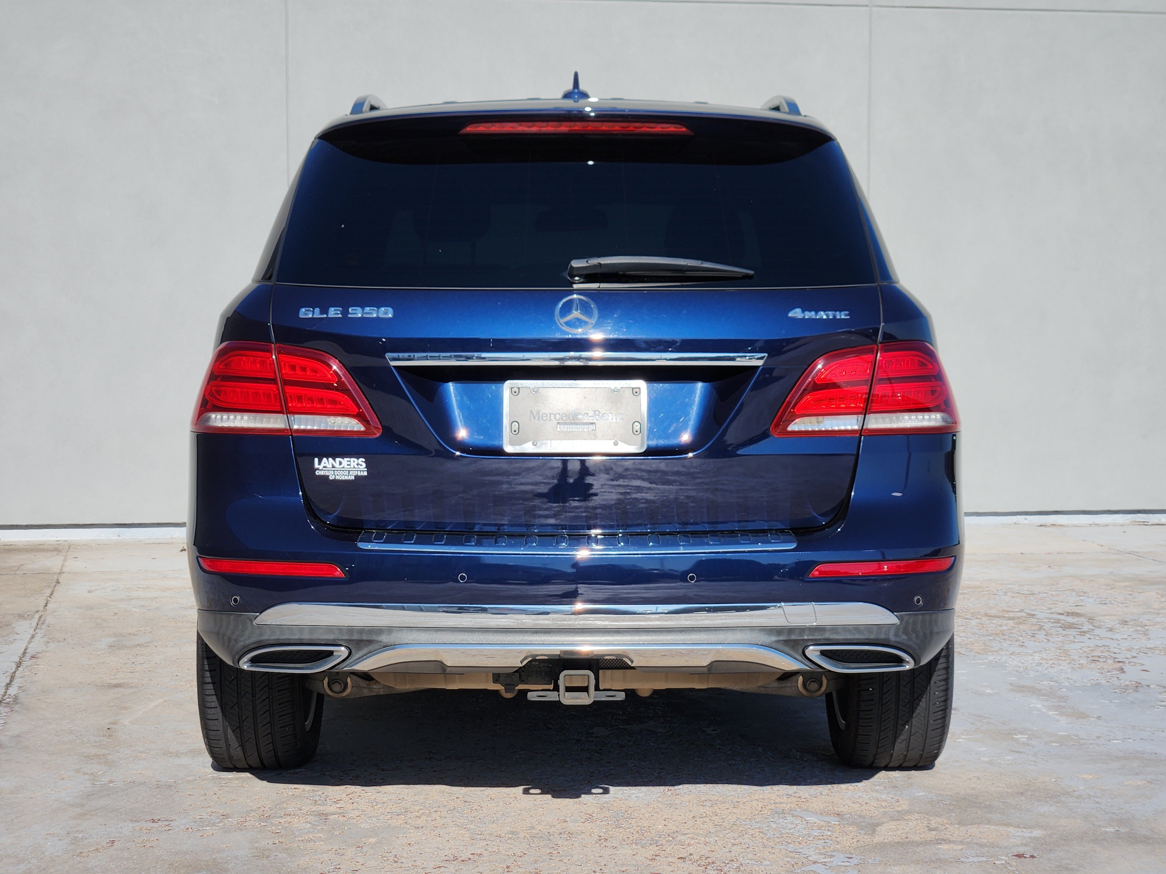 Used 2017 Lunar Blue Metallic Mercedes-Benz GLE 350 image 6