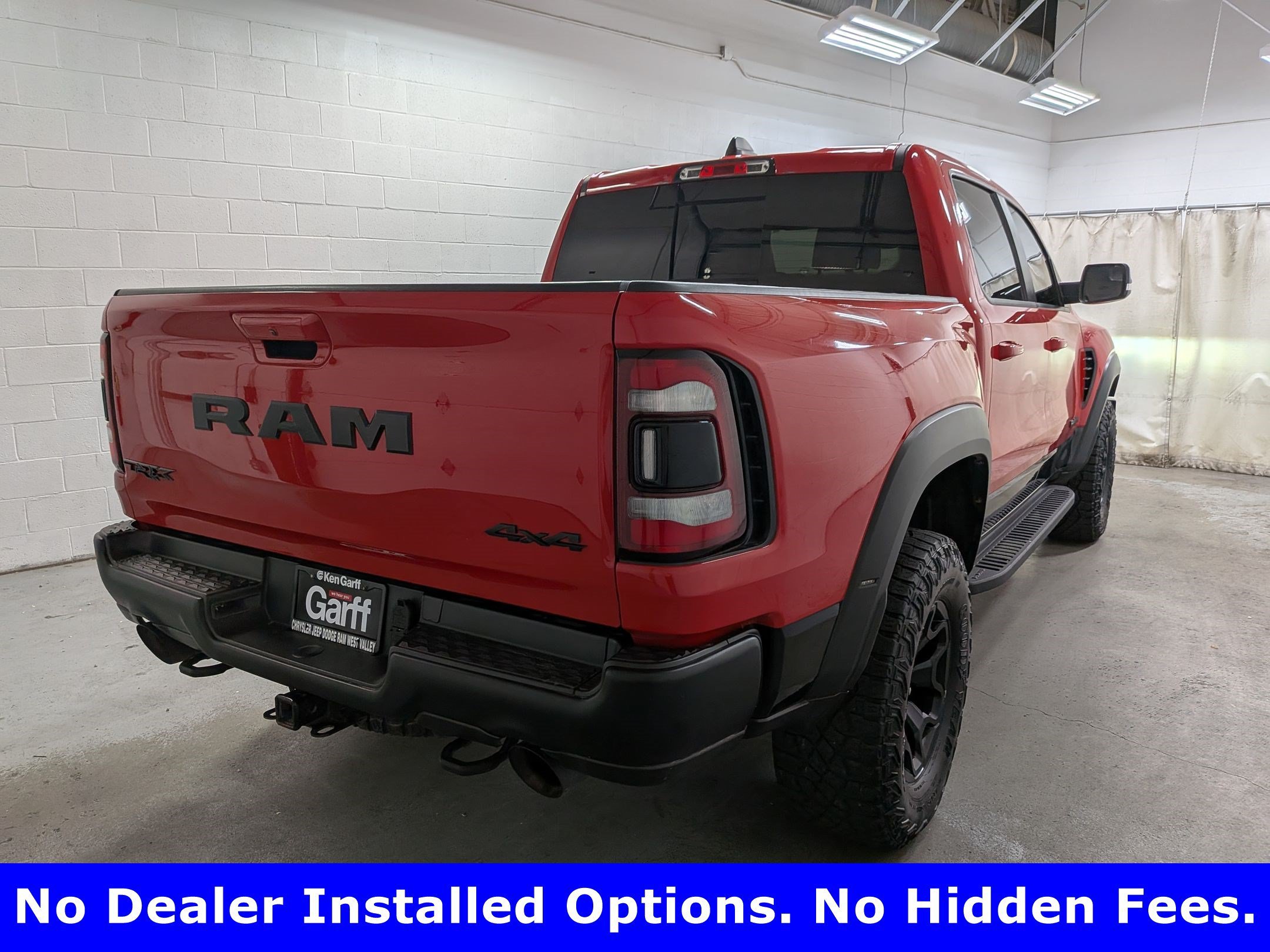 Used 2021 Flame Red Clearcoat Ram TRX image 3