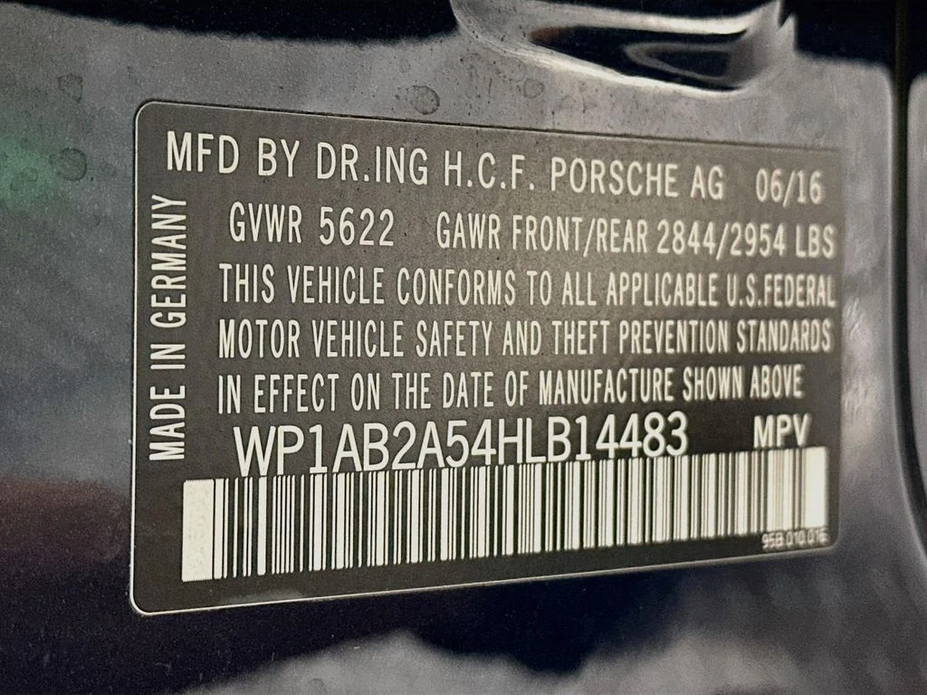 Certified Used 2017 Night Blue Metallic Porsche S image 35
