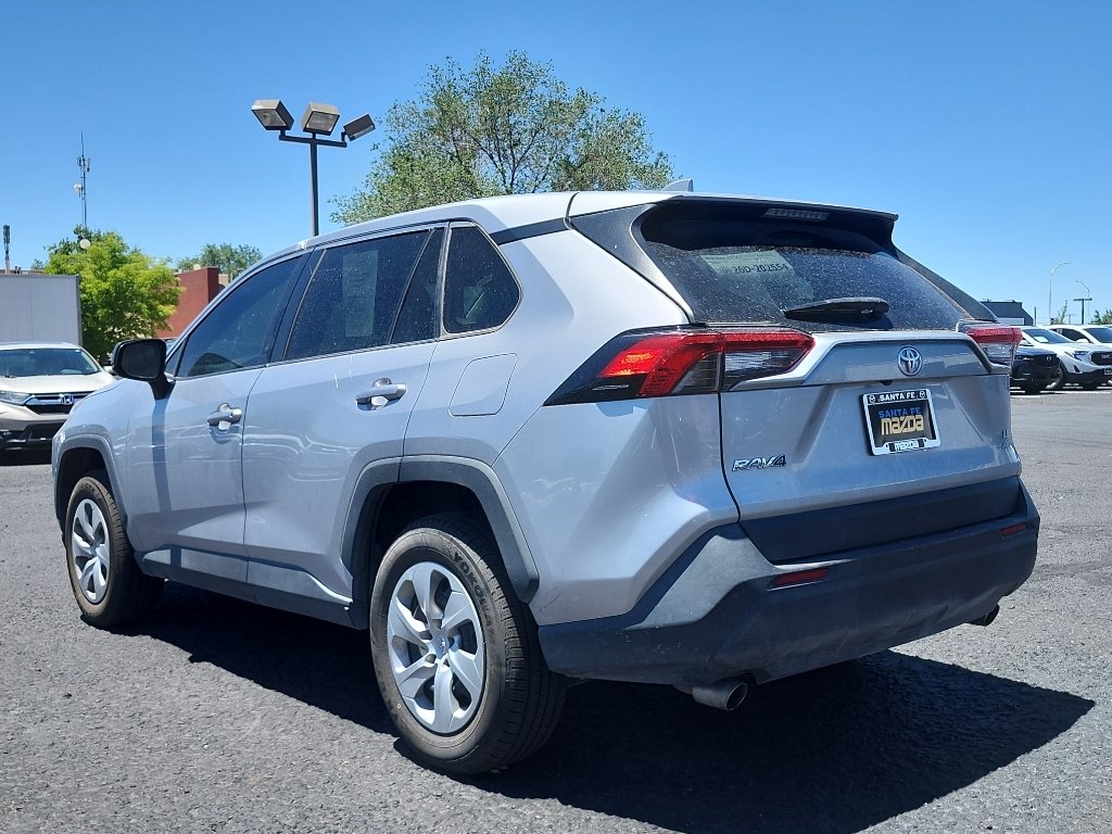Used 2022 Silver Sky Metallic Toyota LE image 8