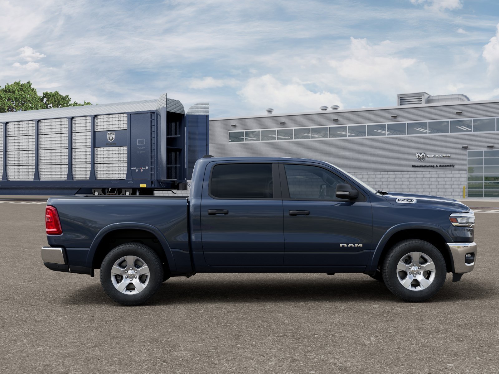 New 2026 Forged Blue Metallic Exterior Paint RAM LONE STAR image 12