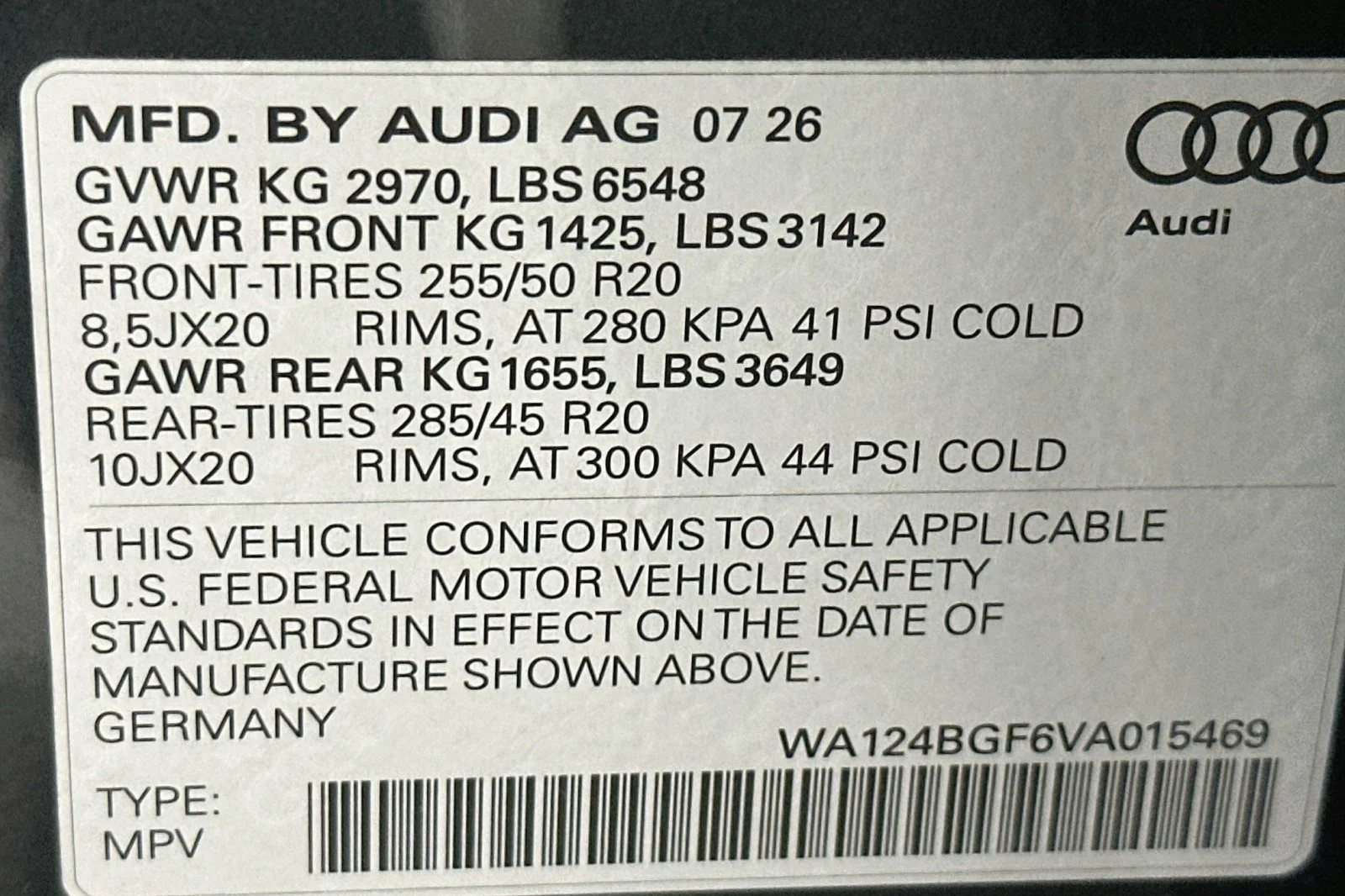 New 2027 Manhattan Gray Metallic Audi Premium Plus image 16