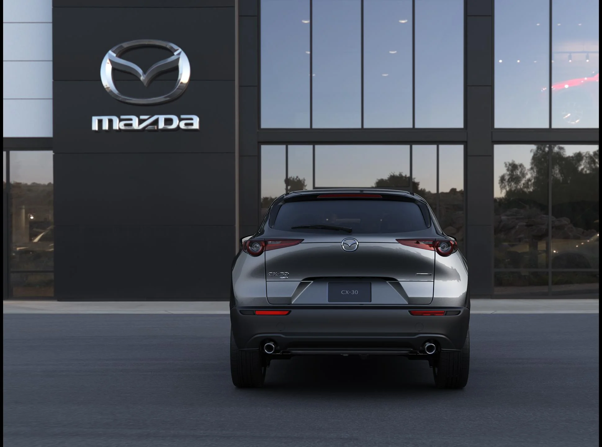 New 2026 Machine Gray Metallic Mazda 2.5 S Select Sport AWD image 4