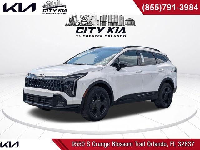 New 2026 Glacial White Pearl Kia X-Line image 1