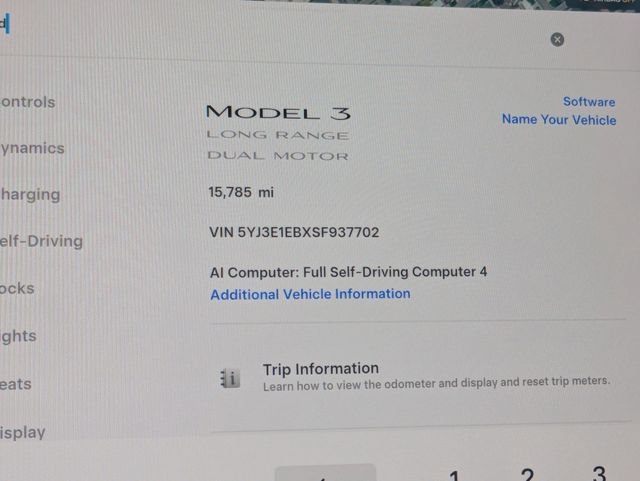 Used 2025 Solid Black Tesla Long Range image 19