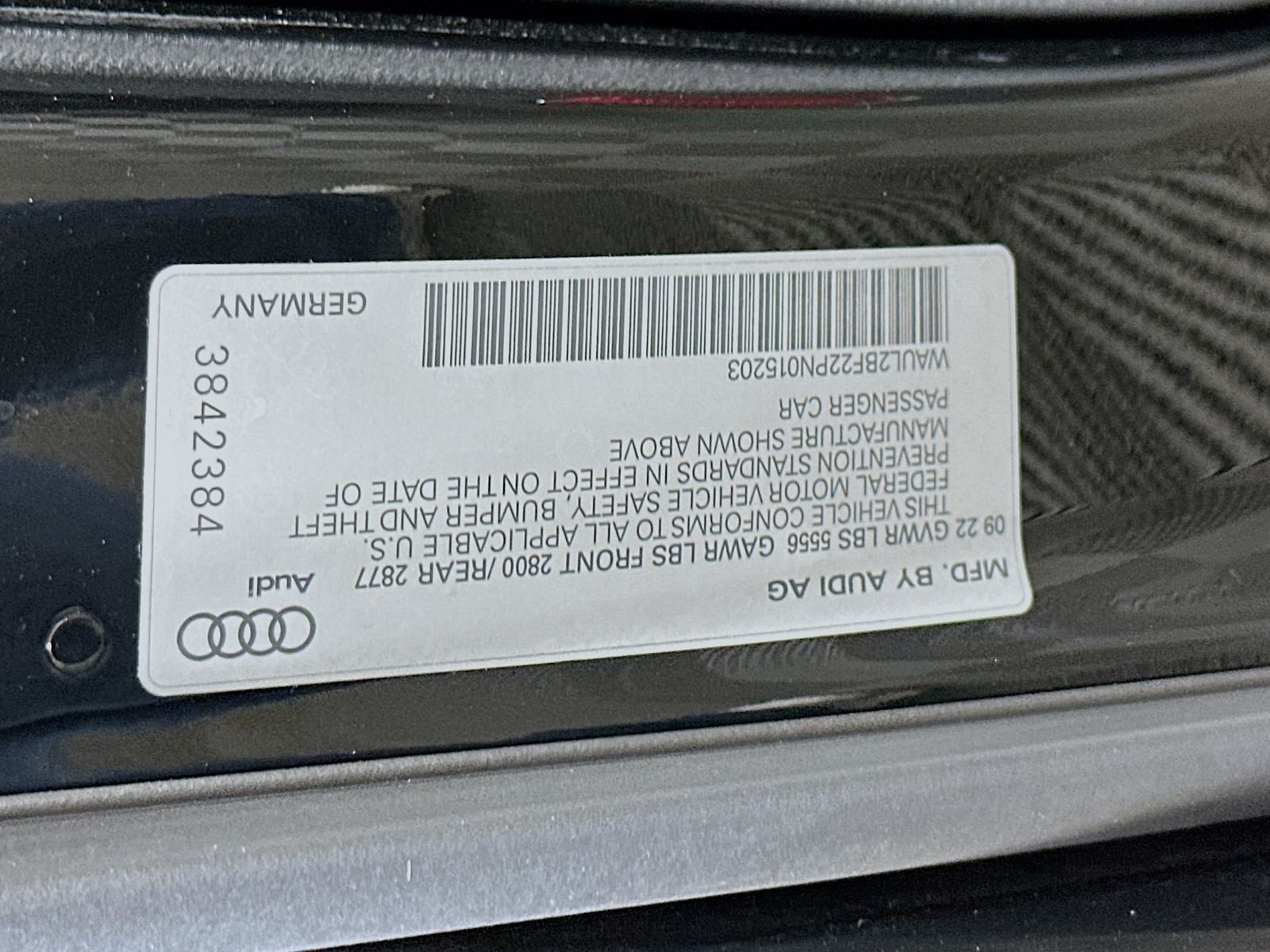 Used 2023 Mythos Black Metallic Audi 55 Premium Plus image 34
