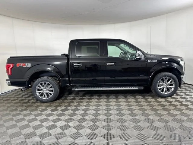 Used 2017 Black Ford Lariat image 2