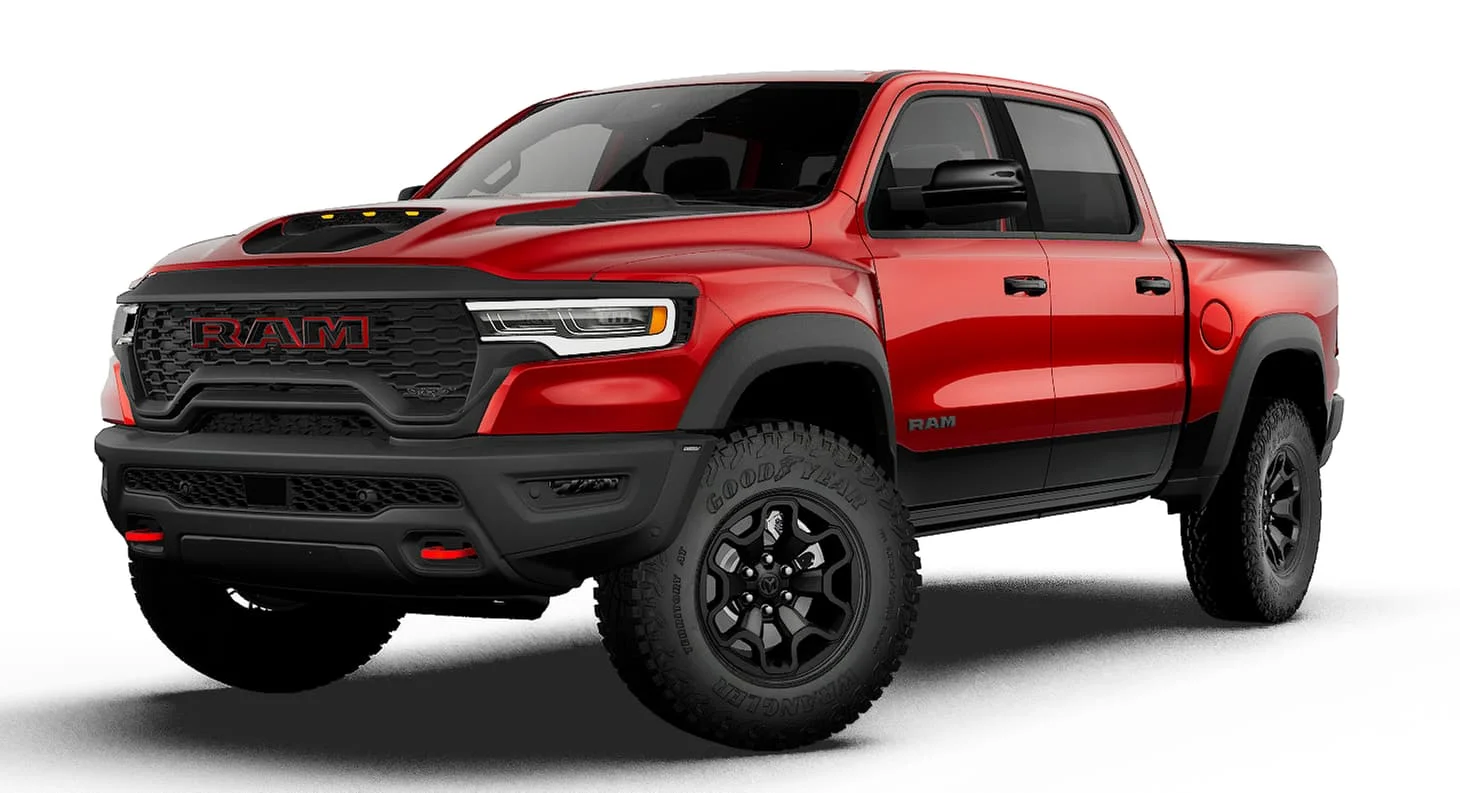 New 2027 Molten Red Pearl-Coat Exterior Paint RAM RHO image 1