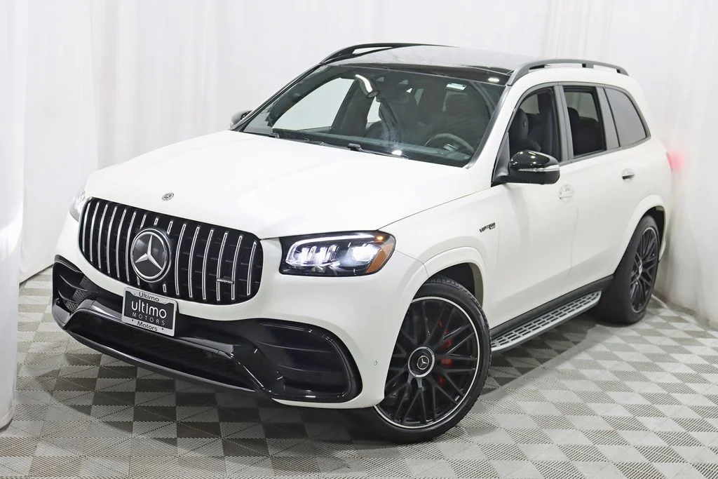 Used 2021 White Mercedes-Benz GLS 63 AMG® image 6