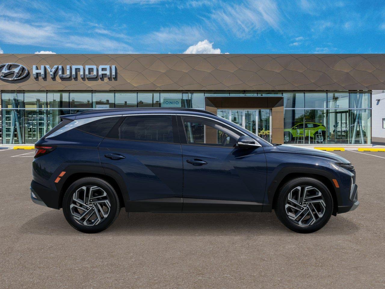 New 2026 Blue Hyundai SEL Plus AWD image 7