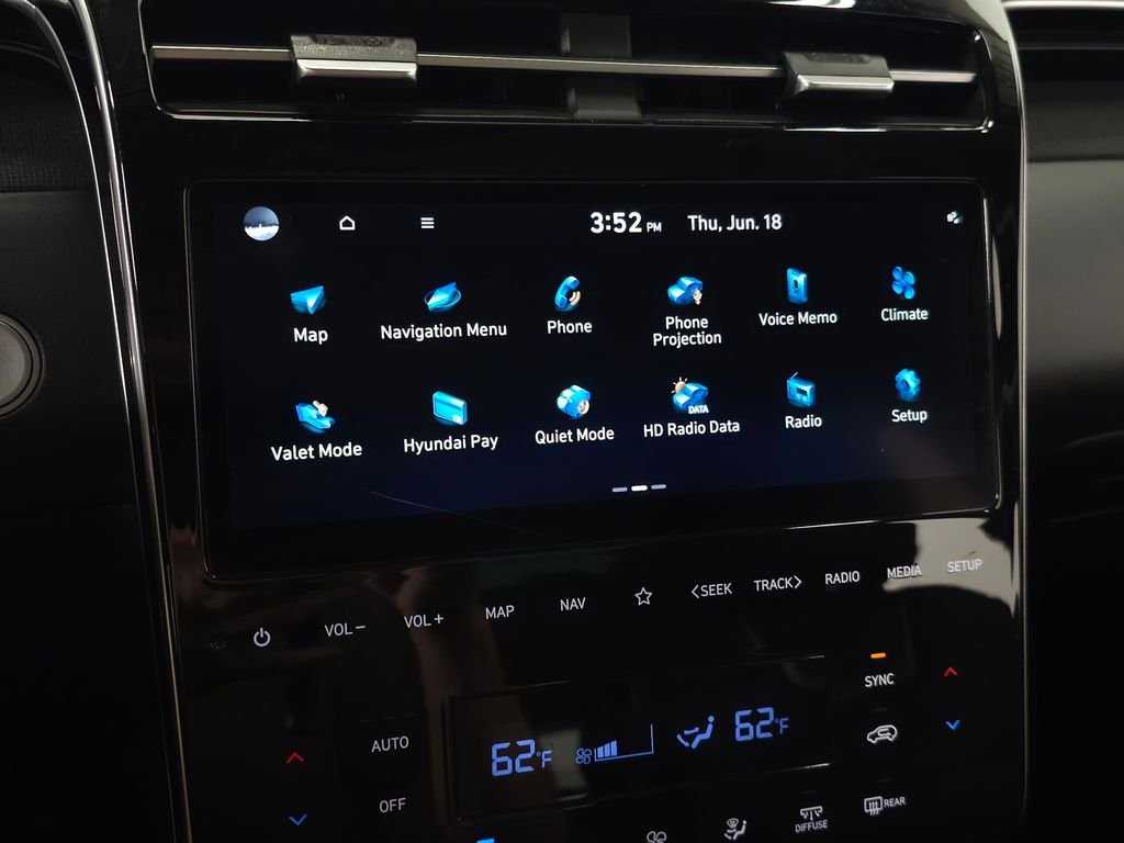 Used 2024 Black Pearl Hyundai Limited image 26
