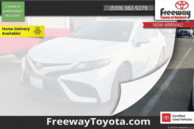 Certified Used 2023 White Toyota SE image 1