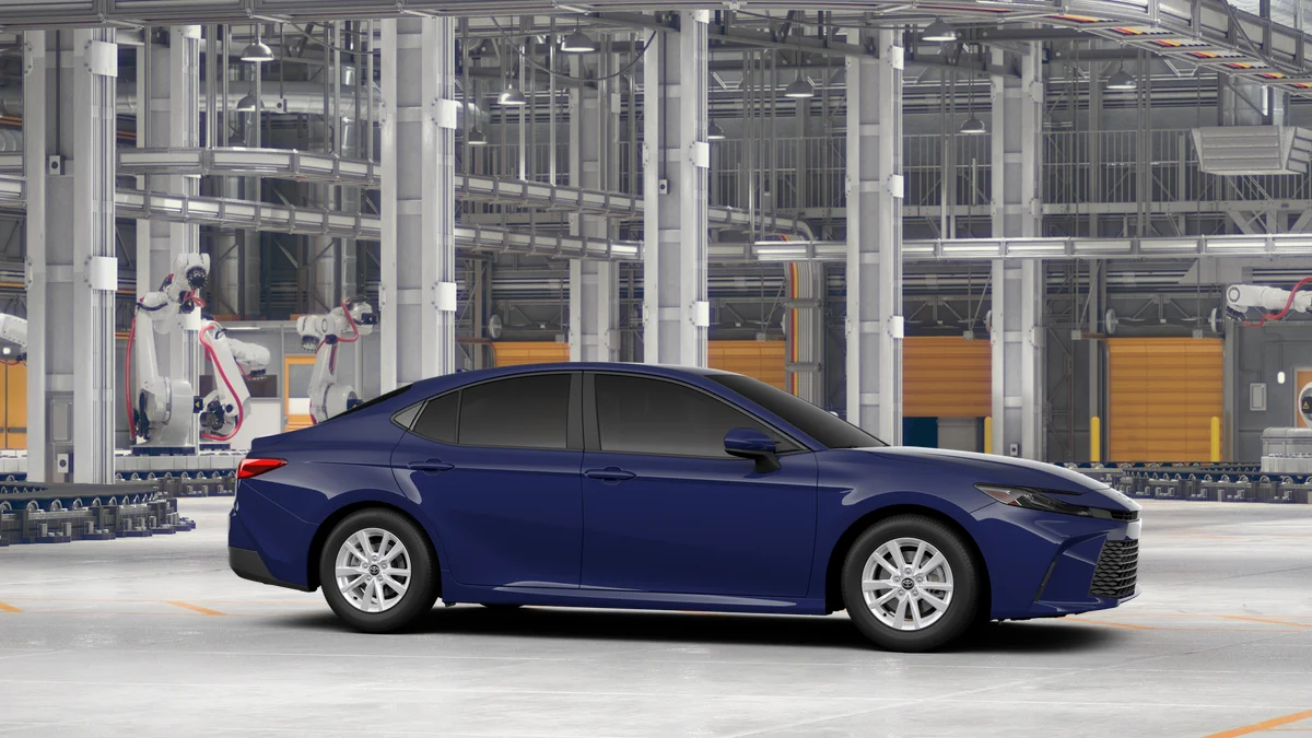 New 2026 Reservoir Blue Toyota LE image 13