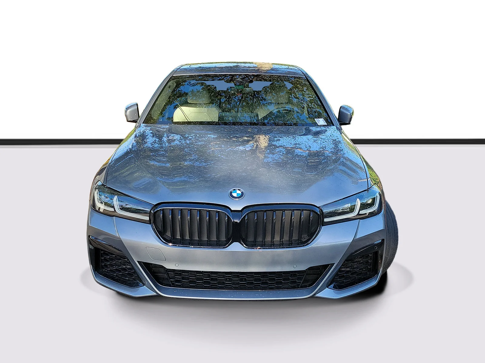 Used 2023 Skyscraper Gray Metallic BMW 540i image 2