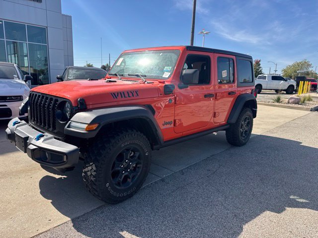 Used 2023 Orange Jeep Willys 4xe image 5