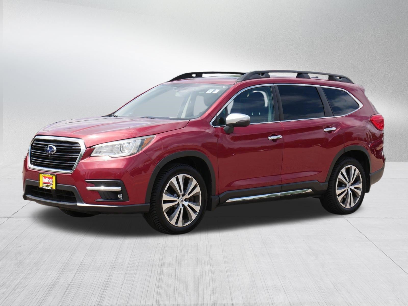 Used 2019 Crimson Red Pearl Subaru Touring image 3